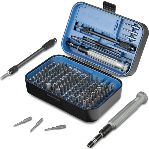 Фото - Отвертка со сменными битами Brevia 150 в 1 (55150MPC)