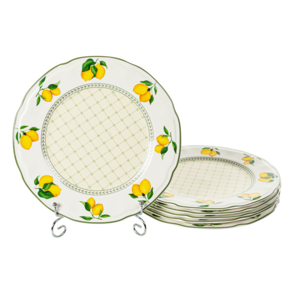 Фото - Набор тарелок Lefard Амальфи 6 шт. 27 см (922-087)