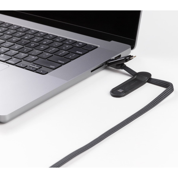 Фото - Кабель синхронизации данных Rolling Square 6in1, inCharge XL 3 м Black (XLL01R)