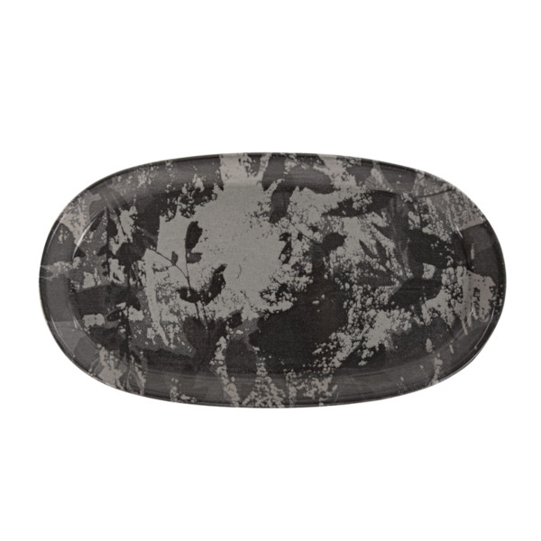 Фото - Блюдо Alba ceramic Graphite 10х17 см, 14,5х25 см, 17х30 см (769-020)