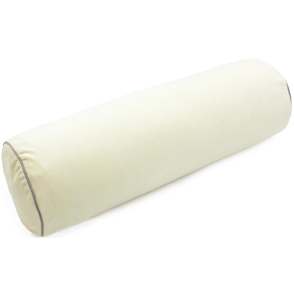 Фото - Подушка валик MirSon №8395 Velvet Line 28-0004 Cream BamBoo 60х16 см (2200006253556)