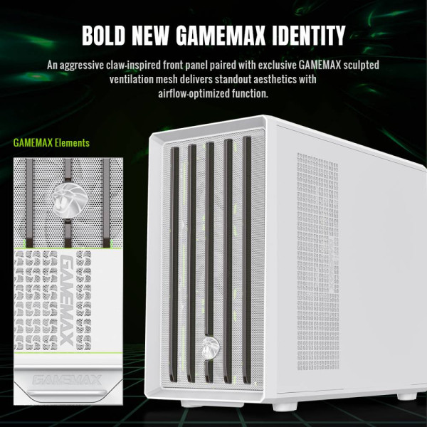 Фото - Корпус Gamemax Claw 360 WH