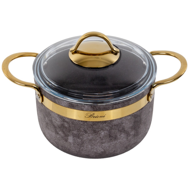 Фото - Набор посуды Brioni Royal Stone Sandstone gold 4 пр. (764-066)