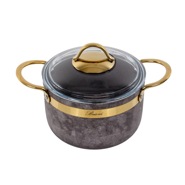 Фото - Набор посуды Brioni Royal Stone Sandstone gold 3 пр. (764-068)