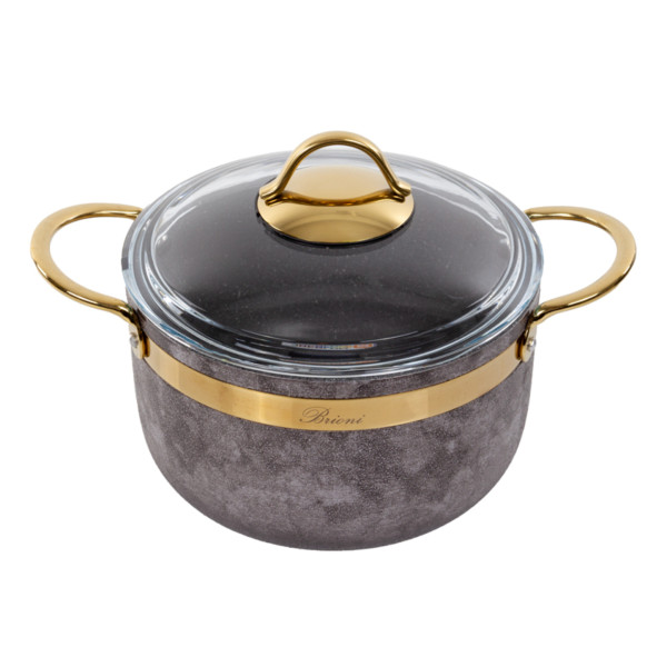 Фото - Набор посуды Brioni Royal Stone Sandstone gold 3 пр. (764-068)