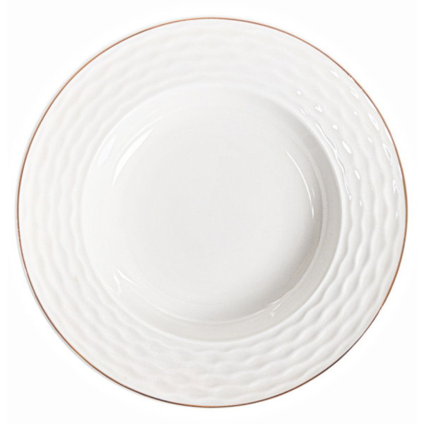 Фото - Тарелка суповая Lefard Золотая волна 21.5 см (359-478-6)