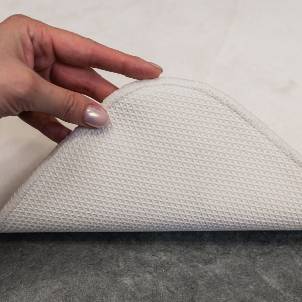 Фото - Набор ковров с эко-мехом DarianA Moon 50х60+60х90 см айвори (1000009440)