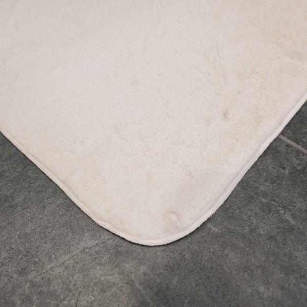 Фото - Набор ковров с эко-мехом DarianA Moon 50х60+60х90 см айвори (1000009440)