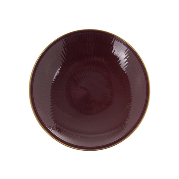 Фото - Тарелка обеденная Alba ceramic Bordeaux 21 см (769-056)