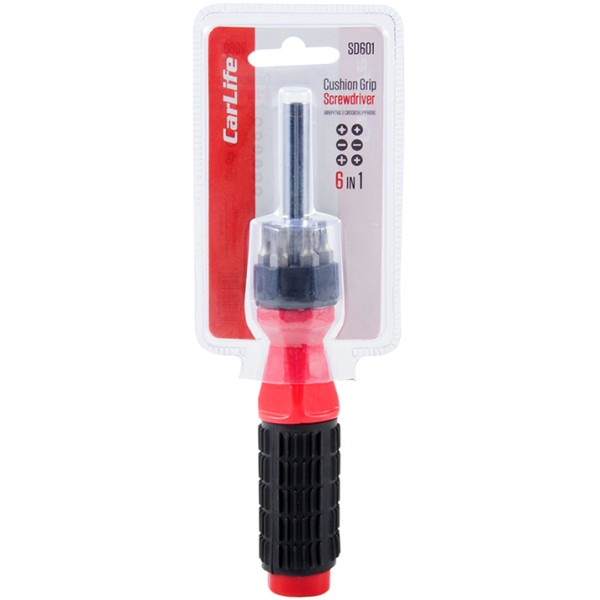Фото - Отвертка со сменными битами CarLife 6в1 (SD601)