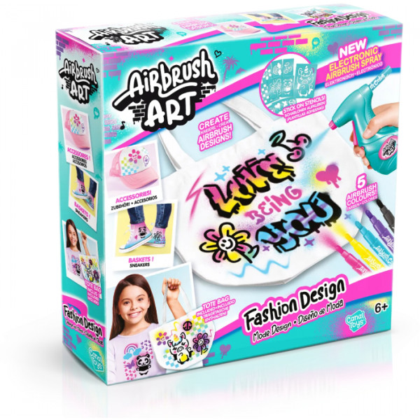 Фото - Набор для декупажа и росписи Canal Toys DIY AIRBRUSH ART - Дизайнер (AIR016) Фото - Набор для декупажа и росписи Canal Toys DIY AIRBRUSH ART - Дизайнер (AIR016)