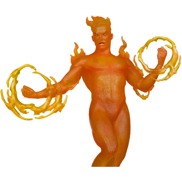 Фото - Коллекционная фигурка McFarlane Toys MARVEL Human Torch - Collectible with Scene #10 30.5 см (14843)