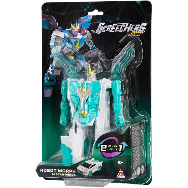 Фото - Робот-трансформер Screechers Wild! WILD! S5 - СТАР ВИНГС (KS686153)
