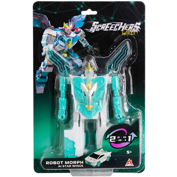 Фото - Робот-трансформер Screechers Wild! WILD! S5 - СТАР ВИНГС (KS686153)