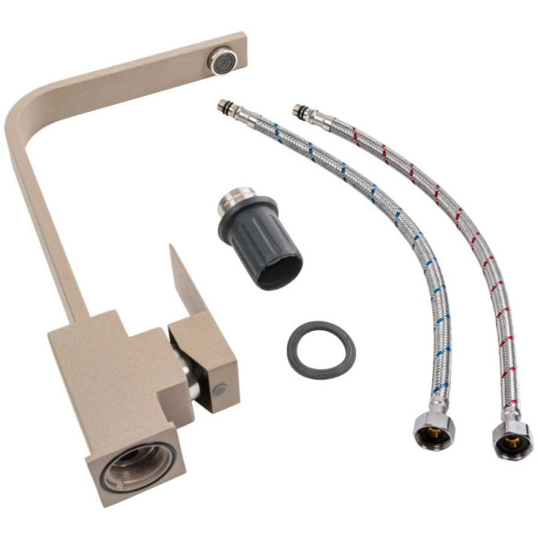 Фото - Смеситель кухонный VALESO 179 NES (3007) Титан