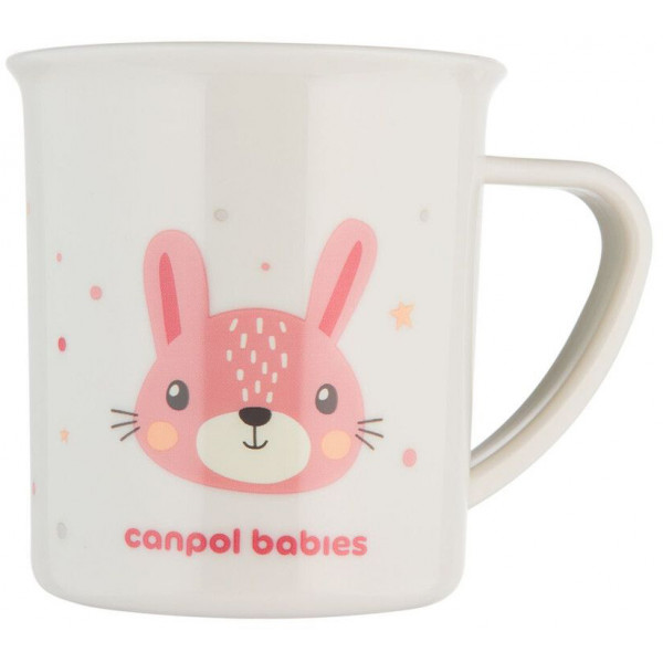 Фото - Чашка Canpol babies CUTE ANIMALS - розовая (4/413_pin2)