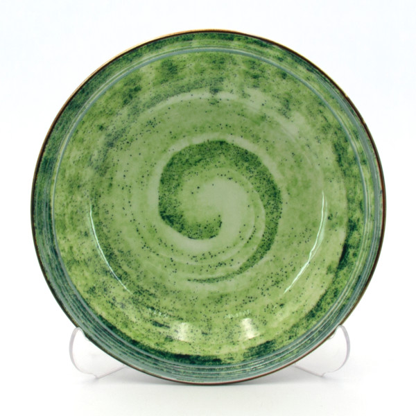 Фото - Тарелка суповая Milika Sand Green 20 см (M0540-TRSC251816-80SP)