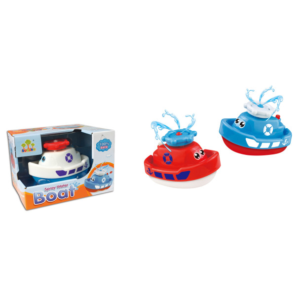Фото - Интерактивная игрушка для ванной Sunlike корабль, плавающий, брызгающий, работает от батарей  в ассортименте (SL87002)
