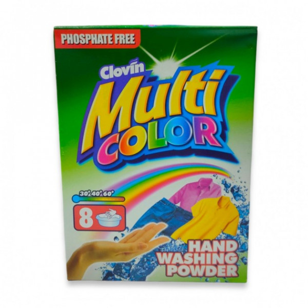 Фото - Стиральный порошок Clovin MULTICOLOR 400 г 4823051457168)