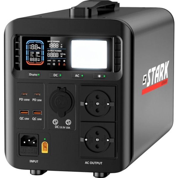 Фото - Зарядная станция универсальная Stark K700 700 Вт 672 Вт-год  LiFePO4 (241000194)