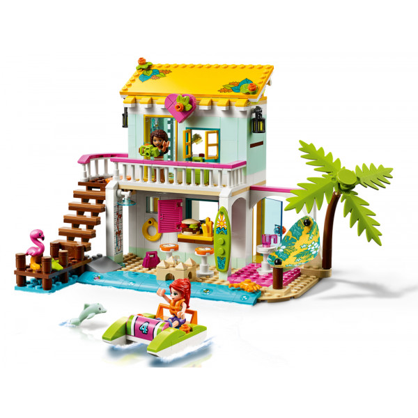 Фото - Конструктор LEGO Friends Пляжный домик 444 детали (41428)