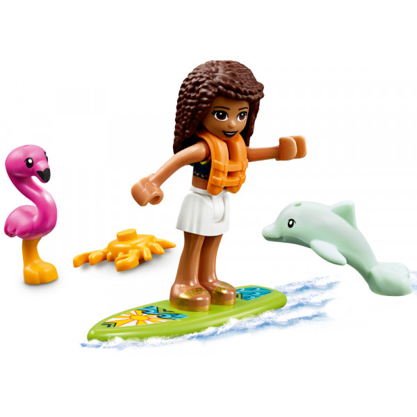 Фото - Конструктор LEGO Friends Пляжный домик 444 детали (41428)
