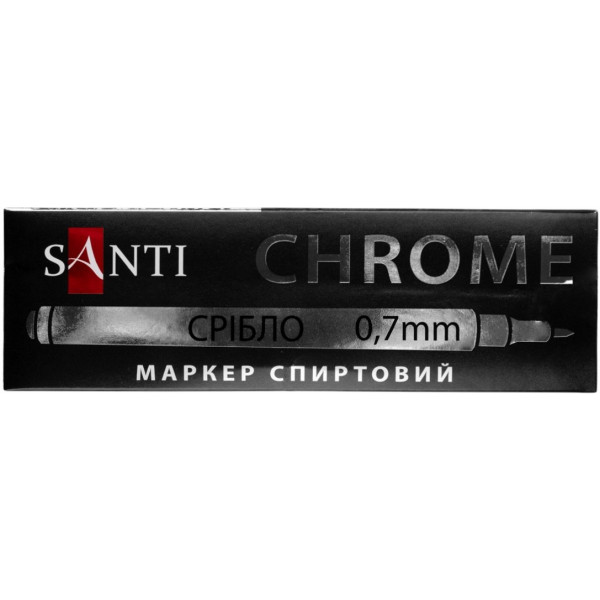 Фото - Маркер Santi Chrome 0,7 мм (390774)