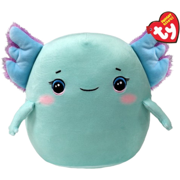 Фото - Мягкая игрушка подушка TY Squish-a-boos Аксолотль Charlie 20 см (39394)