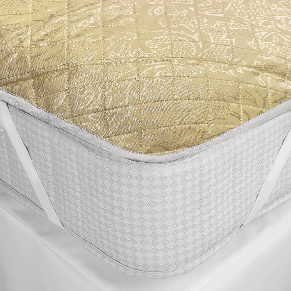 Фото - Наматрасник Zastelli 711 Трикот 180х200 см Бежевий (16348)