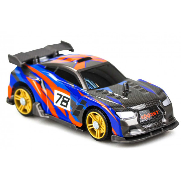 Фото - Набор машинок на радиоуправлении Exost ''BUILD 2 DRIVE'' DUO PACK RACE SET желтая и синяя (20705)