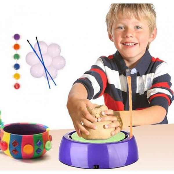 Фото - Лепка из глины Same Toy Гончарный Круг (103Ut)