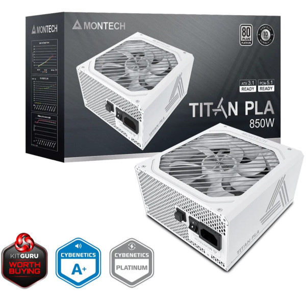 Фото - Блок питания для ПК Montech TITAN PLA 850