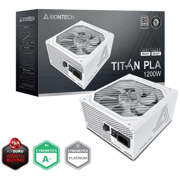 Фото - Блок питания для ПК Montech TITAN PLA 1200