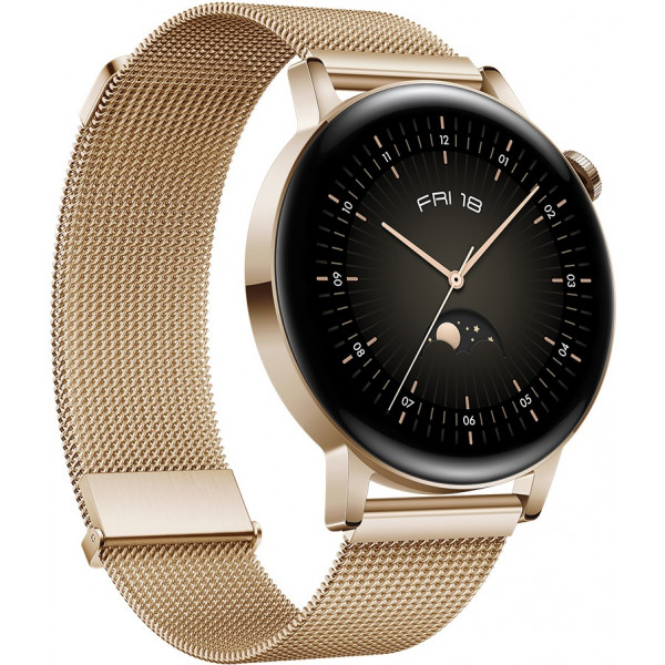 Смарт-часы Huawei Watch GT3 42mm Elegant Gold купить по низкой цене в  Киеве, Харькове, Днепр, Одессе, Львове, Украине | интернет магазин Comfy  (Комфи)