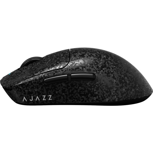Фото - Мышь беспроводная игровая Ajazz AJ199 Carbon fiber Wireless/Bluetooth/USB Black (AJ199-B)