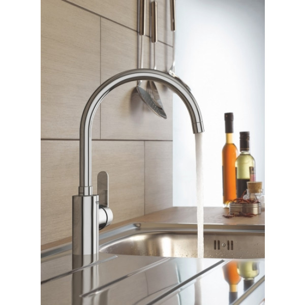 Фото - Смеситель кухонный Grohe Get Хром (31494001)