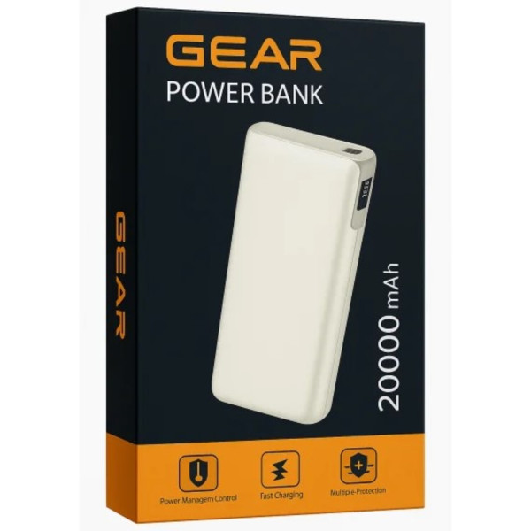 Фото - Батарея мобильная GEAR 20000mAh PD70W 2C+1A (DL203C)