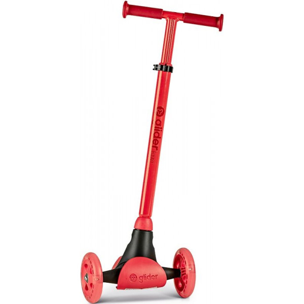 Фото - Трёхколёсный самокат YVolution YGlider Kiwi Красный (Y101258)