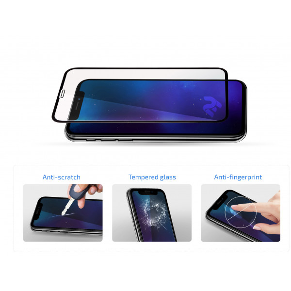Фото - Защитное стекло для смартфона 2E for Tecno Spark 9 Pro (KH7n)  2.5D FCFG,(1 Pack) Black border (2E-TC-SP9P-SMFCFG-BB)