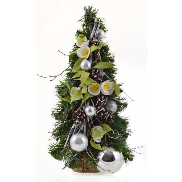 Фото - Ёлка настольная YES! Fun Подснежник с украшениями 0,46 м (904291) Фото - Ёлка настольная YES! Fun Подснежник с украшениями 0,46 м (904291)