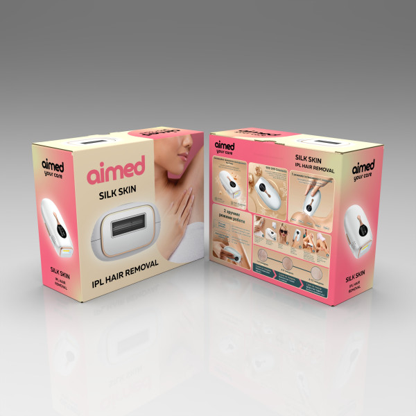 Фото - Фотоэпилятор AIMED Silk Skin PRO Ice Cooling IPL Intensed Pulse Light (AI-SilkProWh)