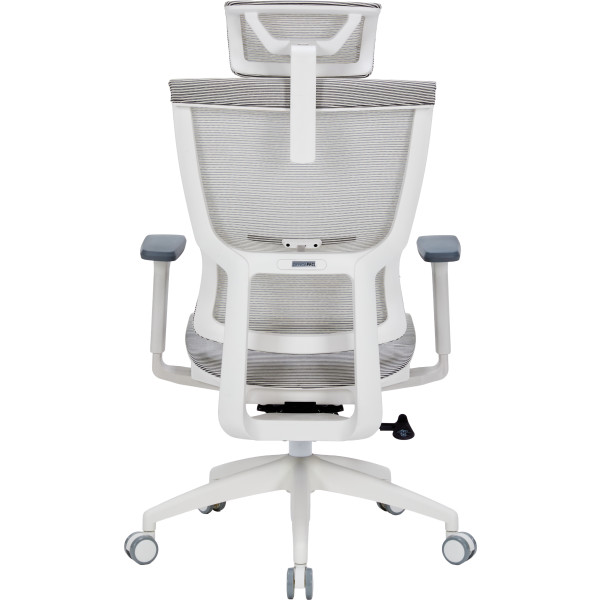 Фото - Кресло офисное OfficePro Elegant (OC660-W-DG-DG) White/Dark Gray