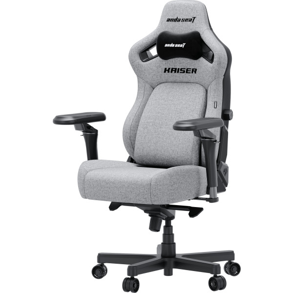 Фото - Кресло для геймеров Anda Seat Kaiser 4 V2 Size XL Gray Fabric (AD12YDDC-XLL-20-G-CF-03)