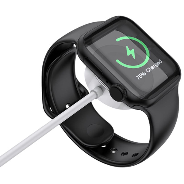 Фото - Беспроводное зарядное устройство BOROFONE BQ13 wireless charger for iWatch White (6974443380798)
