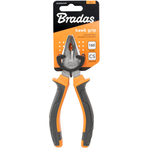 Фото - Плоскогубцы BRADAS HAWK GRIP 160 мм (DIY-PL1110/6)