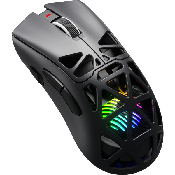 Фото - Мышь беспроводная игровая GamePro Genesis Spider Wireless/Bluetooth/USB PixArt PAW3311 Sensor Black (GM870B)