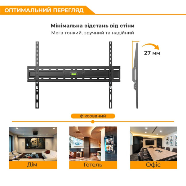 Фото - Крепление для телевизора Brateck KL36-46F