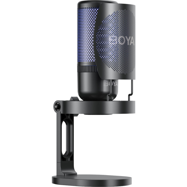 Фото - Микрофон для компьютера проводной Boya K3-02 RGB Black