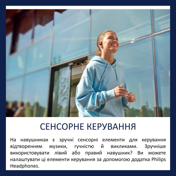 Фото - Наушники вкладыши беспроводные TWS Philips TAA6709BK/00