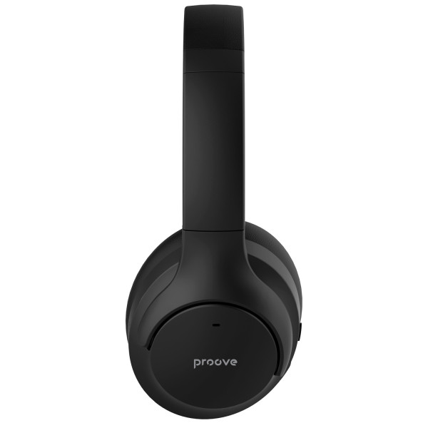 Фото - Наушники накладные беспроводные Proove Silence Plus with ANC Black (HPSLP0010001)